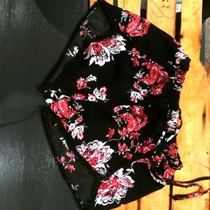 Flowered shorts